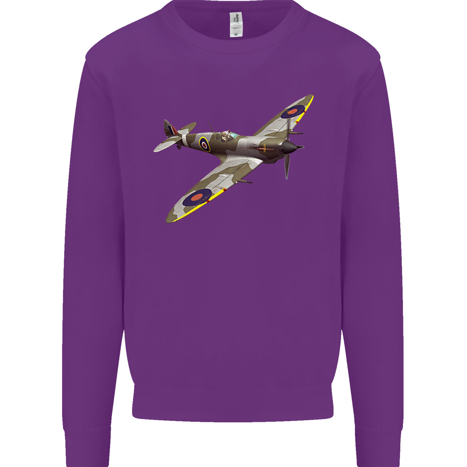 A Supermarine Spitfire Flying Solo Mens Sweatshirt Jumper image 9