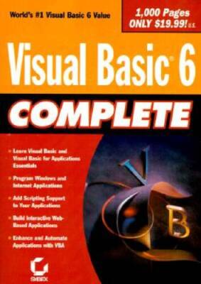 Visual Basic 6 Complete - Paperback By Brown, Steve - GOOD