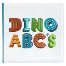 Stephen Joseph Dino ABC Color Changing Bathtime Book Toddler Bath Toys