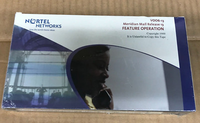 Rare Vintage Nortel Networks VOO6-13 Meridian Mail Release 13 Feature Operation