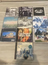 HUGE Oasis CD LOT OF 10 - 7 IMPORTS!! Wonderwall Cigarettes & Alcohol Hindu