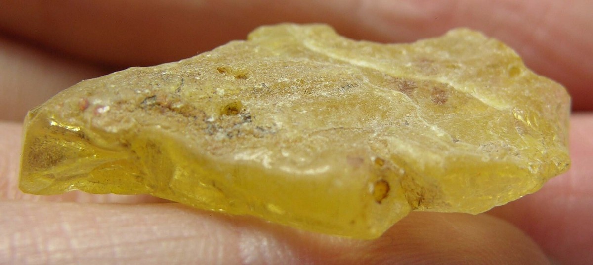 10.45ct Madagascar 100% Natural Rough Raw Amber Crystal Specimen