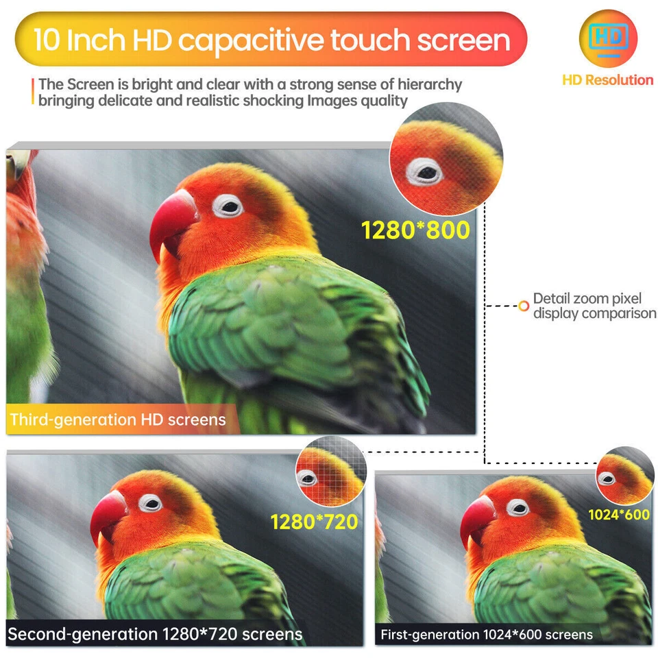 2+32GB For 2013-2018 Toyota RAV4 Apple Carplay Car Stereo Radio GPS Android 12 Foto 4 de 4