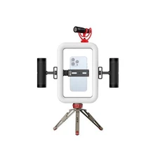 GVM TL600B 2700K~6800K LED Ring Selfie Light, Smartphone Video Rig & Phone Vi...