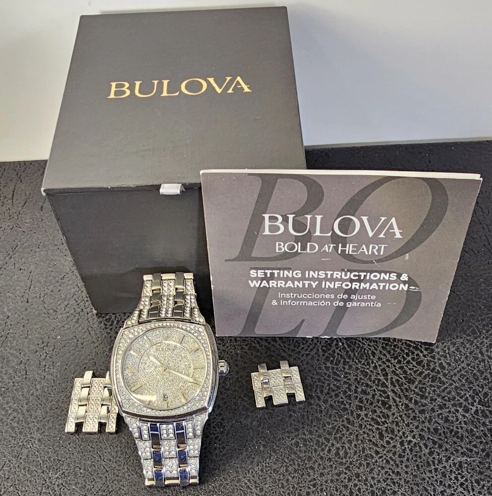 Bulova watch hotsell setting instructions