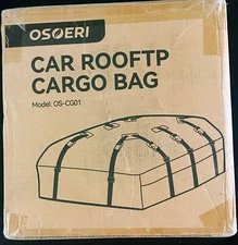 Osoeri Car Roof Top Cargo Bag, 21 Cubic Feet Waterproof 840D