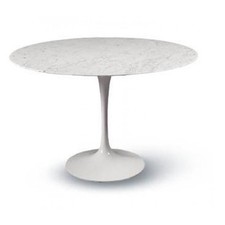 Tisch EERO SAARINEN Tavolo tulip rotondo Diam CM 127 Marmo Carrara