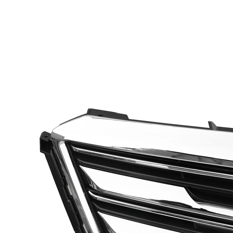 Parrilla superior del parachoques delantero cromada para Cadillac XT5 2016 2017 2018 2019 2020 Foto 4 de 4