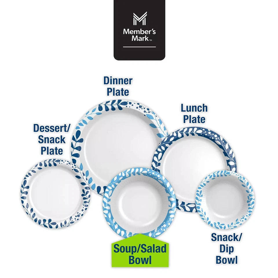 Member's Mark Ultra Soup/Salad Paper Bowls (20 oz., 150 ct.) - Image 3 of 4