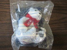 2002 McDonalds Sealed Coca Cola Holiday Polar Bear Toy Plush