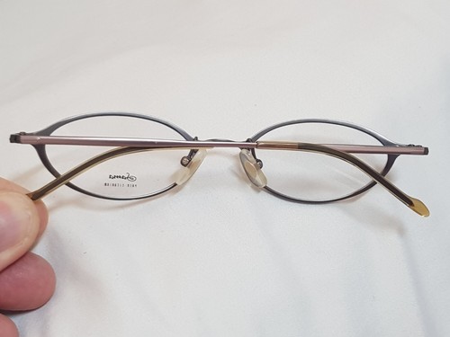 SAMA サマ CINA ||| PINK TITANIUM EYEWEAR FRAMES EYEGLASSES OVAL JAPAN 48□18 -137 - Picture 4 of 22