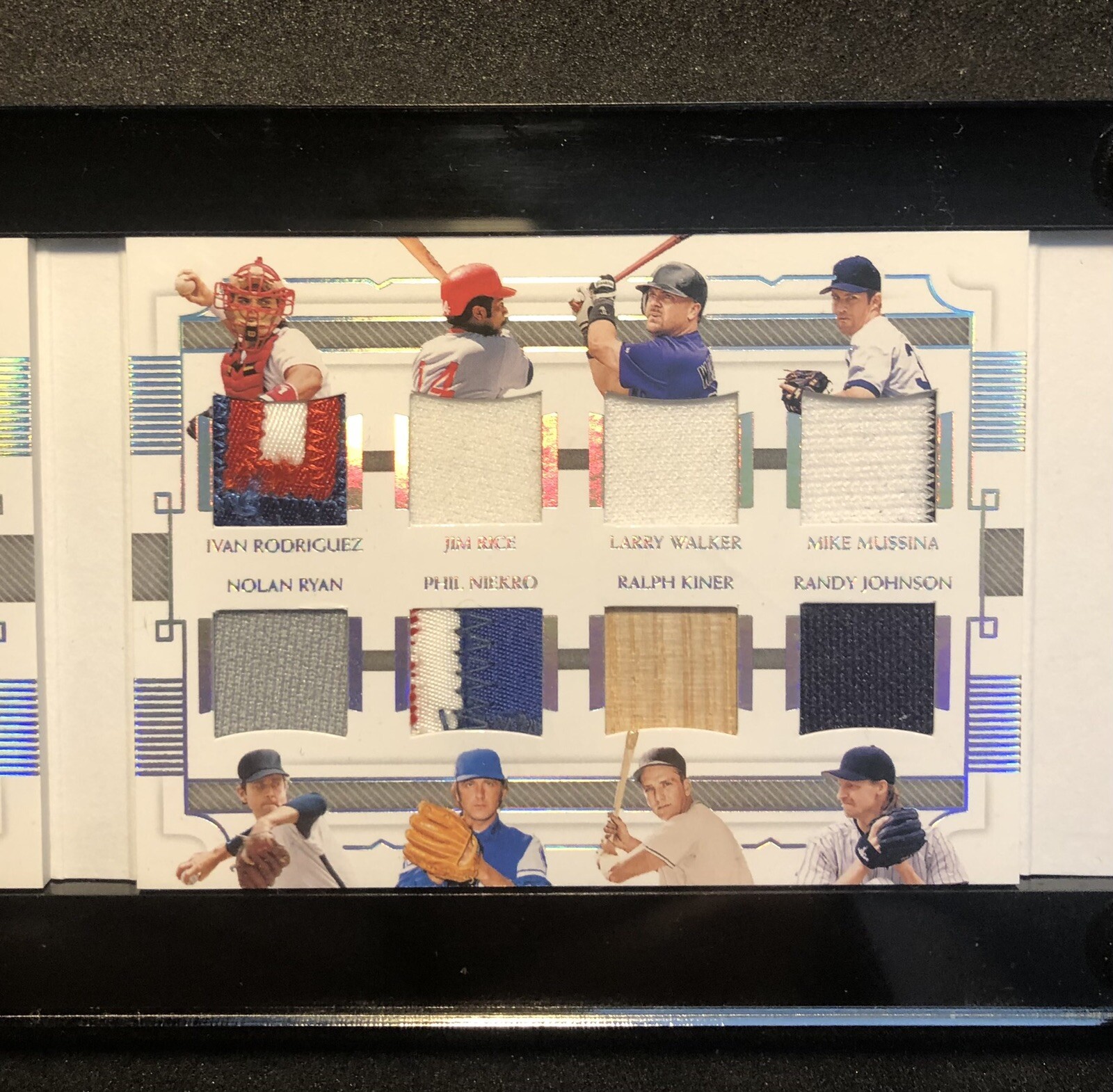 2021 National Treasures Treasure Chest 32 HOF GU Patch Bat Booklet Silver #/10 - Picture 3 of 9
