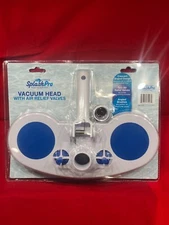 SplashPro Swimming Pool Weighted Vacuum Head with Hydrostatic Relief Valve