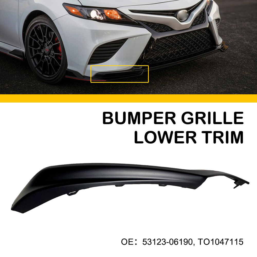 Fits 2021-2023 Toyota Camry Front XSE Bumper SE Side Lower Trim Right Black