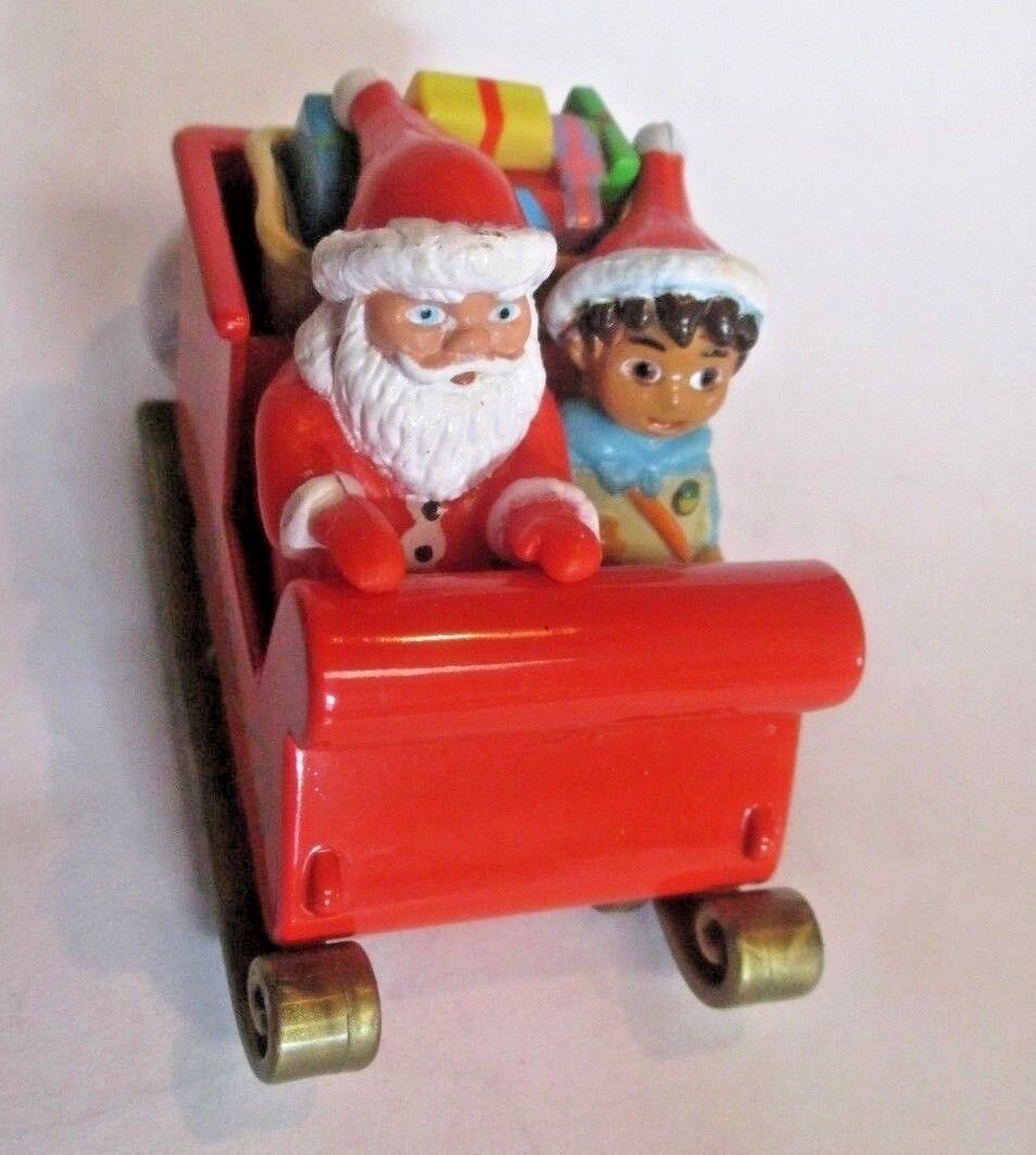Go Diego Die Cast Santa's Over item handling ☆ Chr Industry No. 1 Sleigh Accessory Train Magnetic