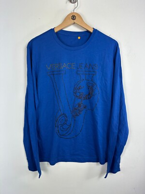 Authentic Ex Sample Versace Jeans L/S T-Shirt - 54