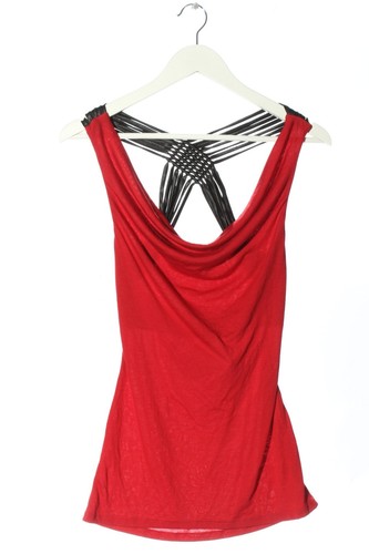 Top En Soie Maje - Taille 34 EU - Couleur Rouge-bleu - Style Décontracté - Occasion Très Bon état