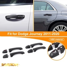 1set Exterior Door Handle Cover Handle Trims For Chrysler 300 /Dodge Journey 11+