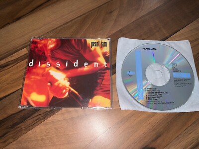 PEARL JAM DIssident 1994 EUROPEAN 7 track CD single live tracks