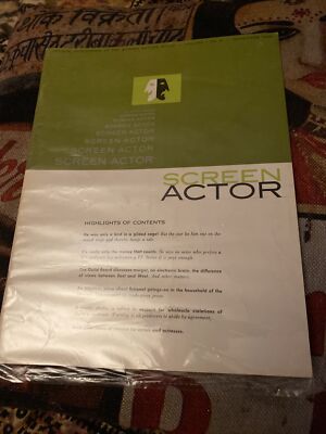 Screen Actors Guild  Magazine   Vol 11 No 4 Jan 1959