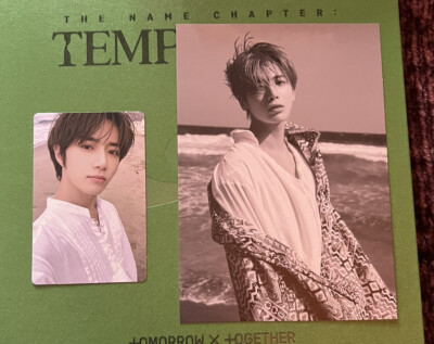 TXT TEMPTATION Ferewell 4枚 TXT TEMPTATION Ferewell 4枚 TOMORROW X TOGETHER TXT - THE NAME