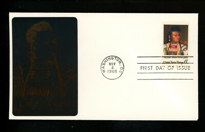 US FDC #1364 Sarzin M-28 1968 DC Chief Joseph Nez Pierce Indian Native American