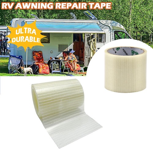RV Awning Boat Cover Repair Tape Tear Repair Patch Reinforced Repair Tape 39inch - Picture 6 of 8