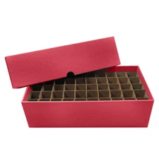 Cent Penny Coin Tube Storage Box Heavy Duty Holds 50 Tubes