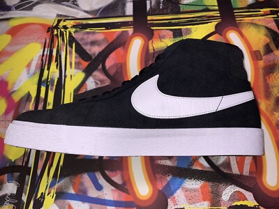 Nike SB Zoom Blazer Mid Black White Retro 864349 002 Size 11