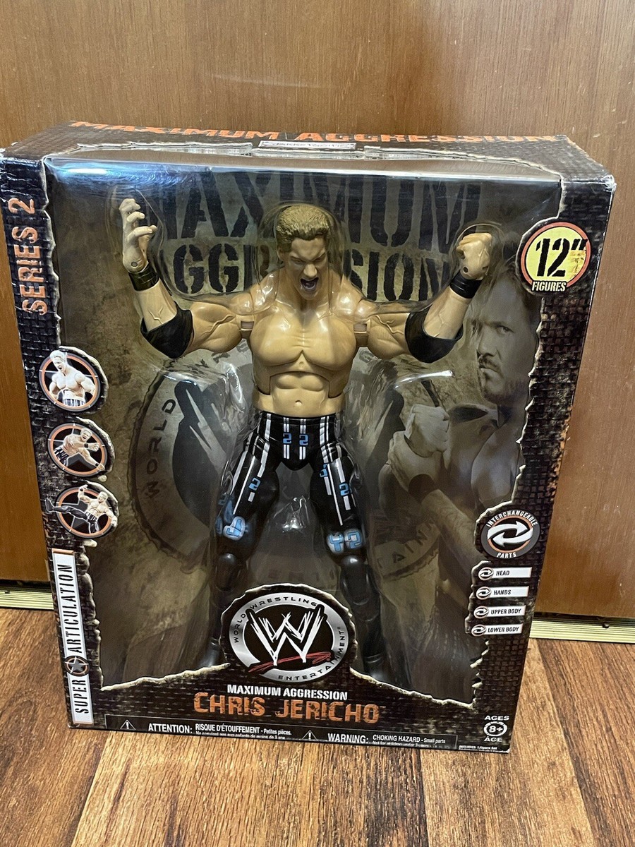 WWE フィギュア(マキシマム アグレッション)箱の全長約35cm WWE フィギュア(マキシマム アグレッション)箱の全長約35cm WWE