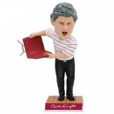 Coach BOB KNIGHT Indiana Hoosiers Basketball Legend CHAIR TOSS Bobblehead NIB!