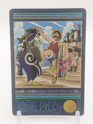 Luffy Nami Zoro One Piece #55 Visual Adventure Carddass