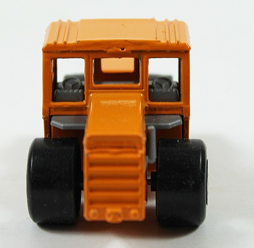 ROAD ROLLER Matchbox 1984 Orange Construction New no card 1:90 - Picture 3 of 6