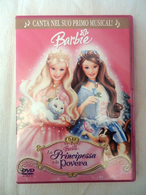 BARBIE LA PRINCIPESSA E LA POVERA DVD Film Cartoni Animati