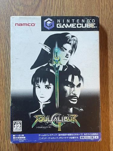 Game Cube GC Nintendo Gamecube Soul Calibur II