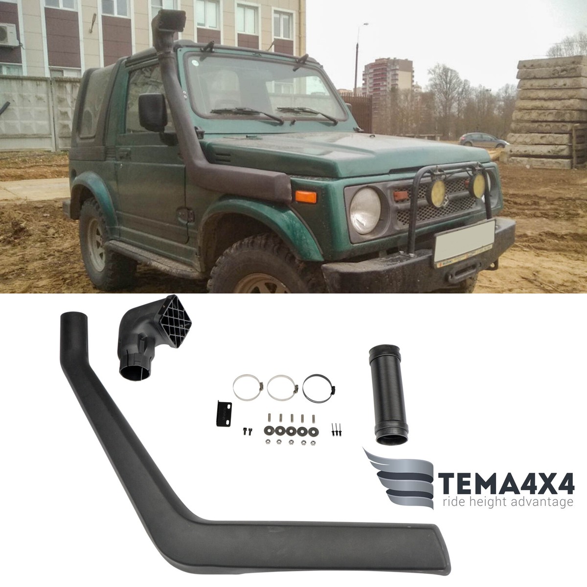 Snorkel Kit For Suzuki Samurai Jimny Sierra Gypsy 84 - 97 Air