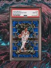 Julian Strawther RC /25 Blue Disco 2023 Select Concourse GEM MT PSA 10 POP 5