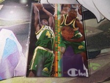 1995-96 Fleer Double Double SHAWN KEMP (ex-mt) Seattle Supersonics #6 of 12