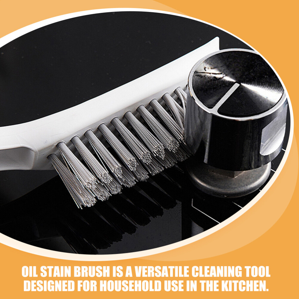 2Pcs Gas Stove Cleaner Oven Cleaner Stove Gas Clean Brush Oven Grill