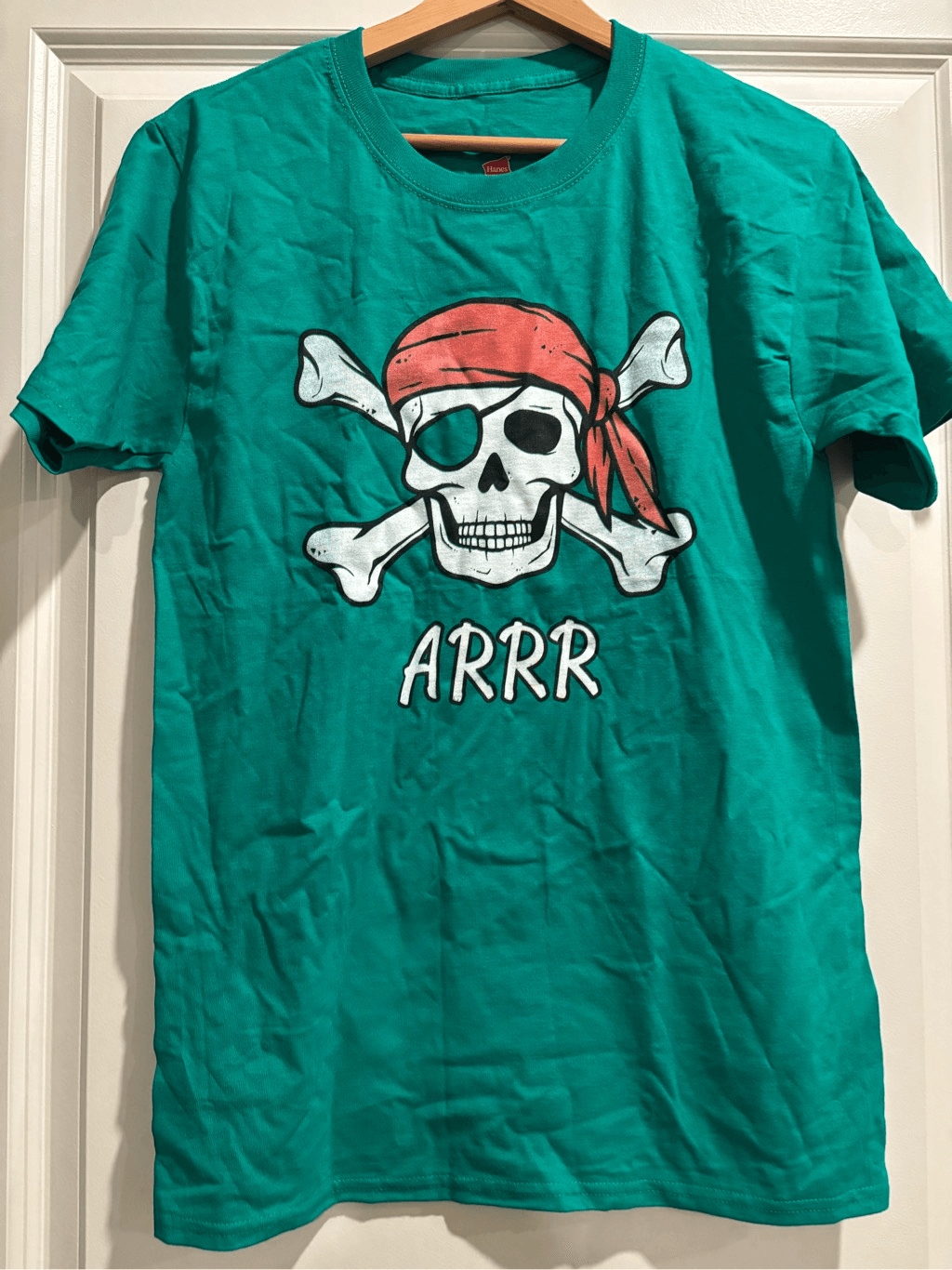 ARRR Pirate T-Shirt for Men - Small Size - Bold Design