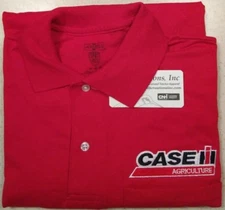 Case IH Embroidered Mens Polo Shirt w/Pocket (4 colors)