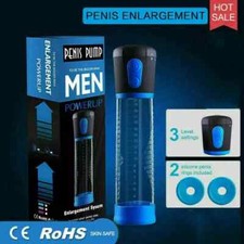 Vacuum Penis Pump for Male ED Enhancement Erectile Enlargement Penis Enlarger BG