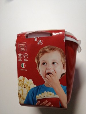 Snips Pop corn Popper per Microonde capacità 1.5 lt - 000705 | eBay