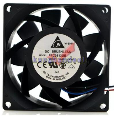 1PC for Delta PFC0812DE Strong wind cooling fan DC12V 3.30A 80*80*38MM 4pin