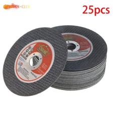 25 Pack 4" × 1/16" × 5/8" Hole High Quality Cutoff Grinding Wheel Cut Off Wheels