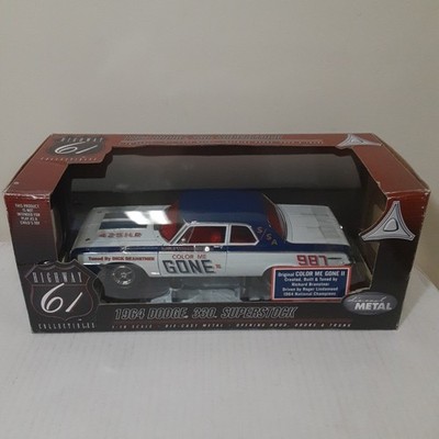 1/18 Highway61 ダッジ 330 ラムチャージャー スーパーストック Highway 61 Diecast 1:18 Scale 1964 Dodge 330 Superstock Color me