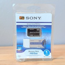Sony 1GB Memory Stick PRO Duo Flash Memory Card MSX-M1GST PSP MagicGate 2006