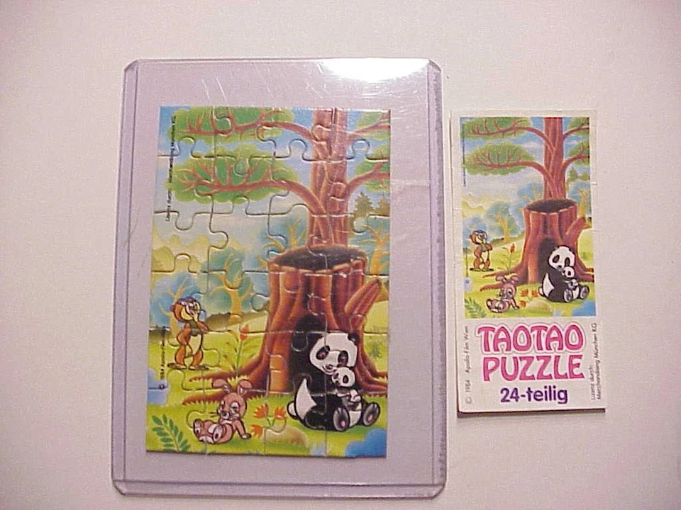 TAO TAO 1984- Puzzle rechts oben mit BPZ - Bild 1 von 2