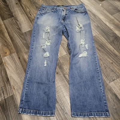 Vintage Sean John Relaxed Wide Baggy Jeans Skater Men's Size 36x33