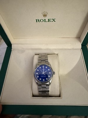 Rolex Oyster Perpetual 124200 Silver Oyster Bracelet with Silver Bezel